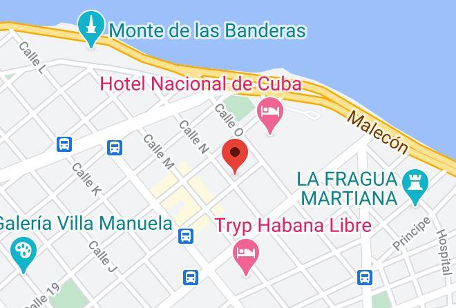 Plaza De La Revolucion - Hotel Nh Capri La Habana Maps