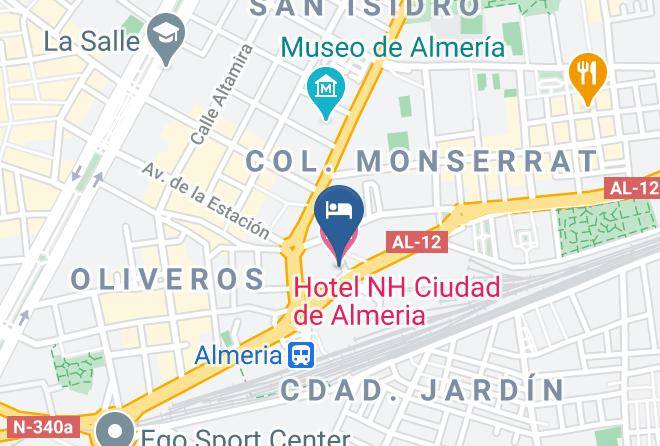 Hotel Nh Ciudad De Almeria Map