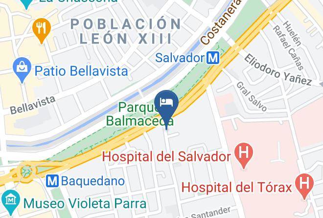 Hotel Nh Ciudad De Santiago Map