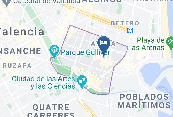 Valencia - Hotel Nh Ciudad De Valencia Maps
