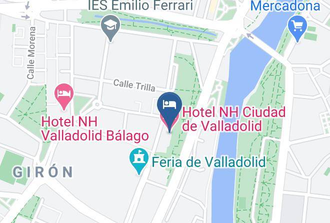 Valladolid - Hotel Nh Ciudad De Valladolid Maps