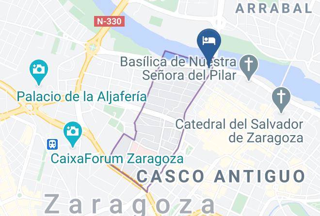 Zaragoza - Hotel Nh Ciudad De Zaragoza Maps
