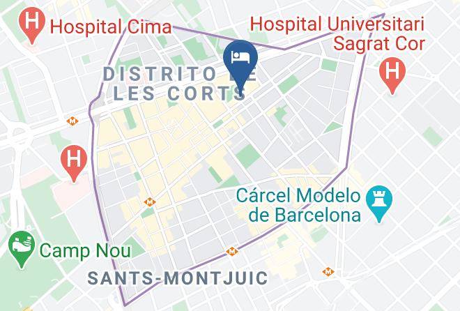 Barcelona - Hotel Nh Collection Barcelona Constanza Maps