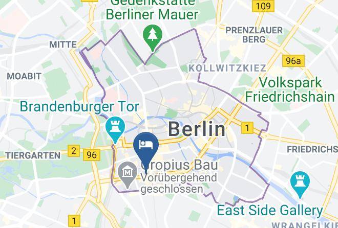 Stadt Berlin - Hotel Nh Collection Berlin Mitte Am Checkpoint Charlie Maps