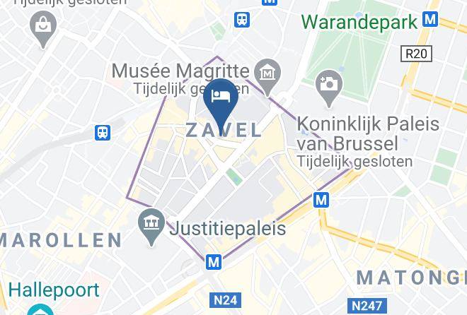 Brussels - Hotel Nh Collection Brussels Grand Sablon Maps