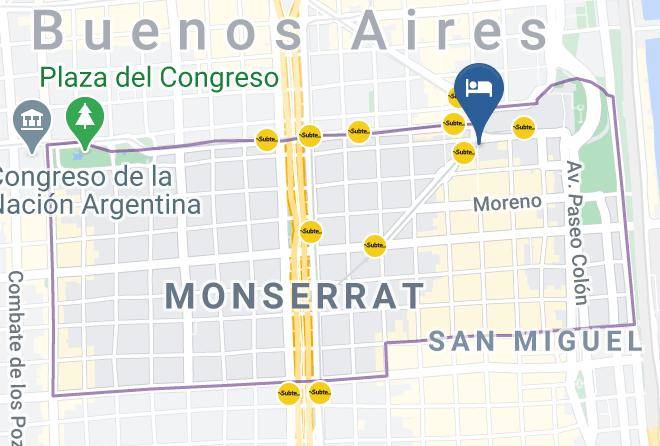Autonomous City Of Buenos Aires - Hotel Nh Collection Buenos Aires Centro Historico Maps