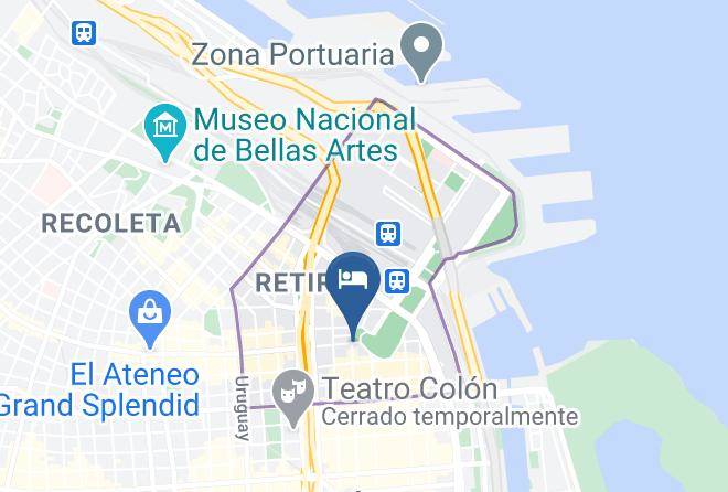 Ret - Hotel Nh Collection Buenos Aires Crillon Maps