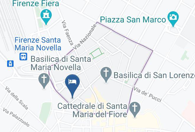 Florence - Hotel Nh Collection Firenze Palazzo Gaddi Maps