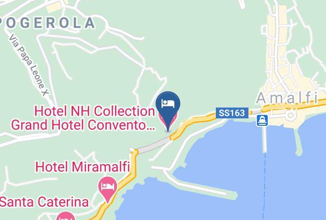 Salerno - Hotel Nh Collection Grand Hotel Convento Di Amalfi Maps