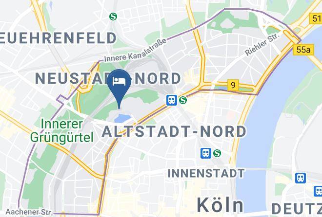 Hotel Nh Collection Koln Mediapark Map