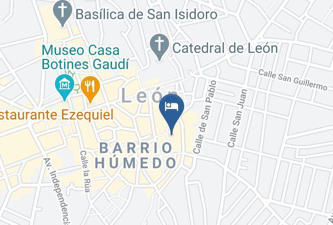 Leon - Hotel Nh Collection Leon Plaza Mayor Maps