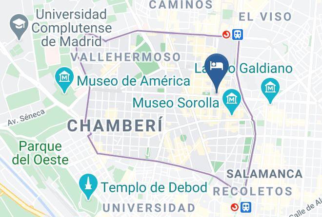 Madrid - Hotel Nh Collection Madrid Abascal Maps