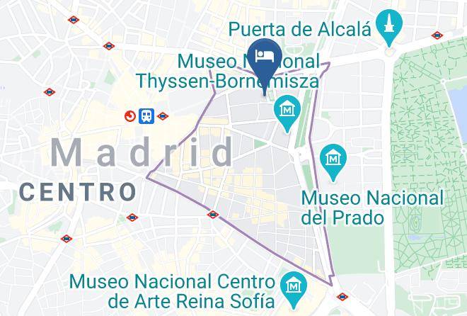 Madrid - Hotel Nh Collection Madrid Suecia Maps