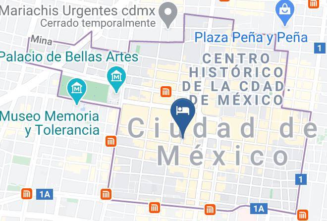 Cuauhtemoc - Hotel Nh Collection Mexico City Centro Historico Maps