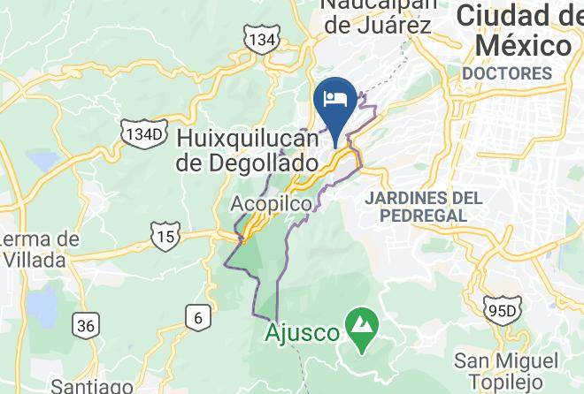 Cuajimalpa De Morelos - Hotel Nh Collection Mexico City Santa Fe Maps