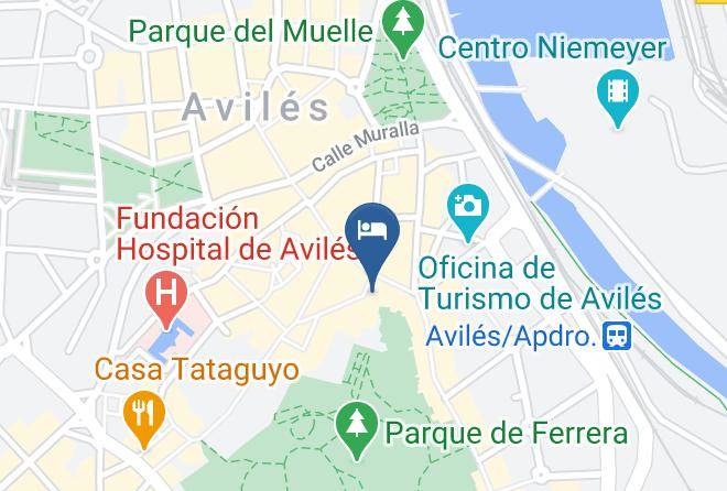Palacio De Aviles Affiliated By Melia Map