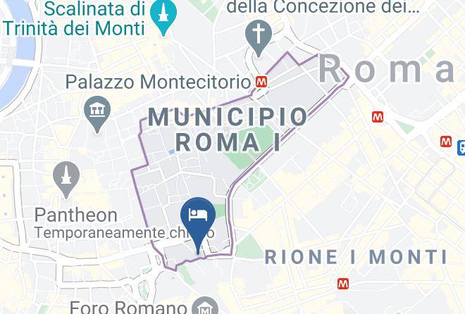 Rome - Hotel Nh Collection Roma Fori Imperiali Maps