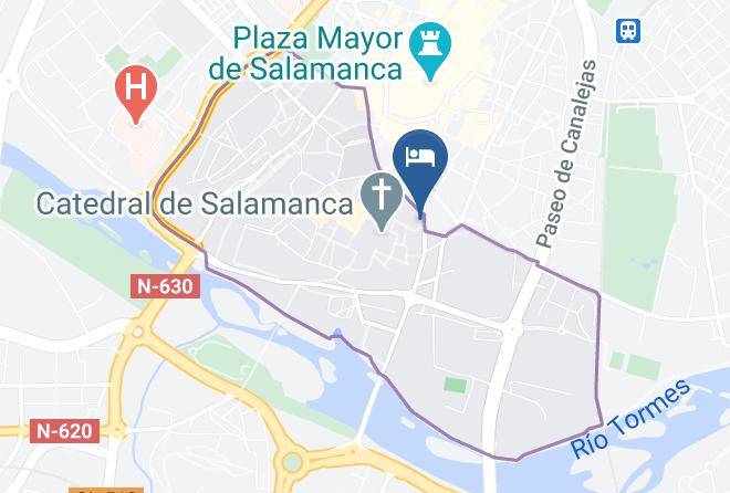 Salamanca - Hotel Nh Collection Salamanca Palacio De Castellanos Maps