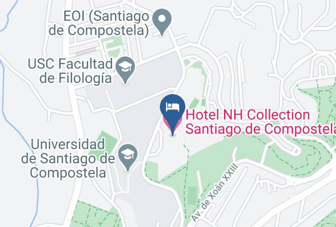 Auna - Hotel Nh Collection Santiago De Compostela Maps