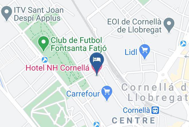 Barcelona - Sercotel Cornella Barcelona Maps