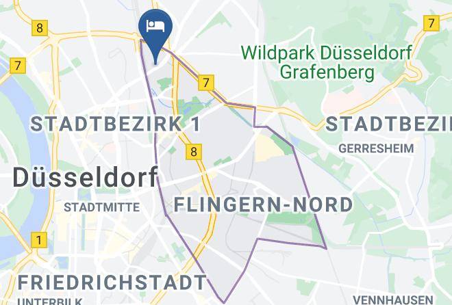 Dusseldorf - Hotel Nh Dusseldorf City Nord Maps