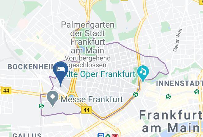 Hotel Nh Frankfurt Villa Map