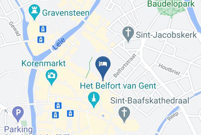 East Flanders - Hotel Nh Gent Belfort Maps