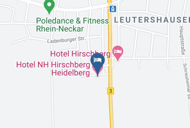 Rhein Neckar Kreis - Hotel Nh Hirschberg Heidelberg Maps