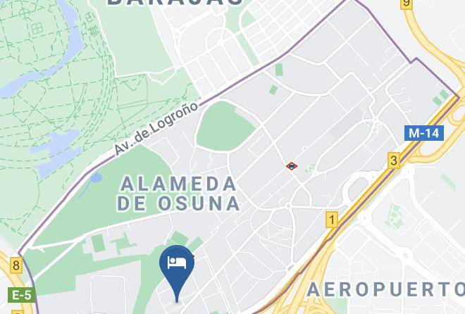 Madrid - Hotel Nh Madrid Barajas Airport Maps