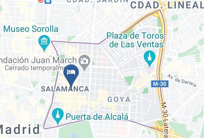 Madrid - Hotel Nh Madrid Lagasca Maps