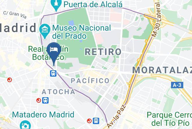 Madrid - Hotel Nh Madrid Atocha Maps
