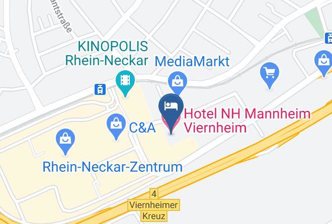 Bergstrase - Hotel Nh Mannheim Viernheim Maps