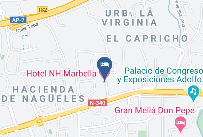 Malaga - Hotel Nh Marbella Maps