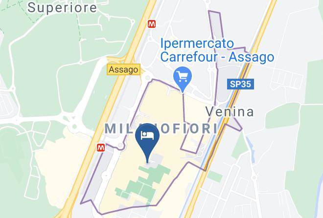 Hotel Nh Milano Congress Centre Map