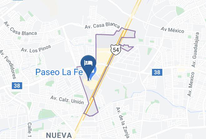 San Nicolas De Los Garza - Hotel Nh Monterrey La Fe Maps