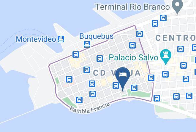 Municipio B - Hotel Nh Montevideo Columbia Maps