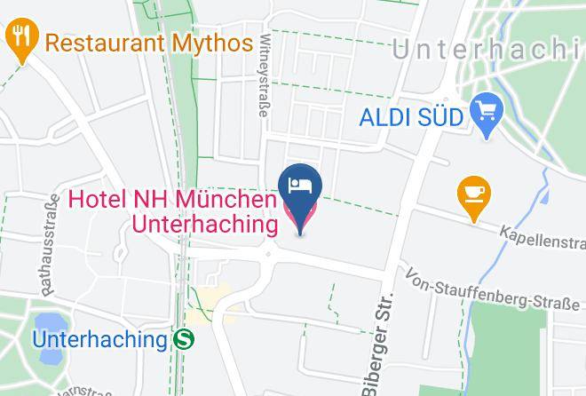 Munich District - Hotel Nh Munchen Unterhaching Maps