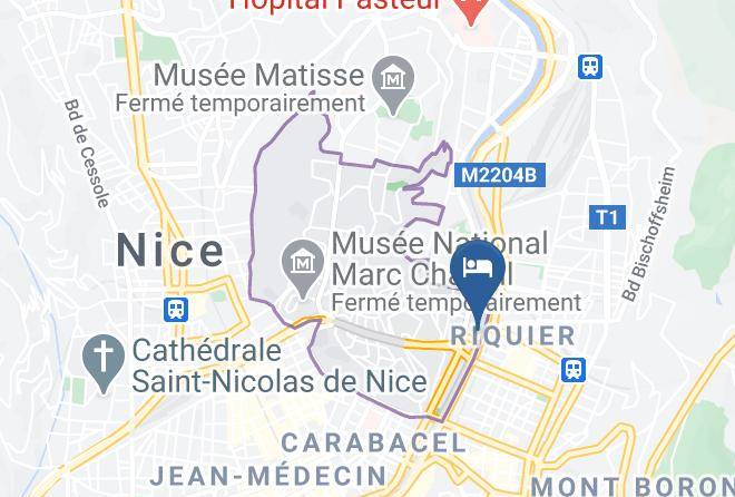 Maritime Alps - Hotel Nh Nice Maps