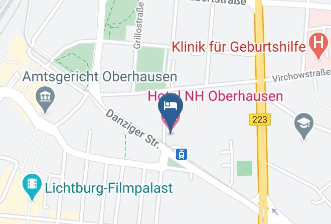 Oberhausen - Hotel Nh Oberhausen Maps