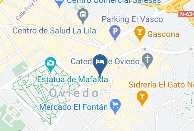 Asturias - Hotel Nh Oviedo Principado Maps
