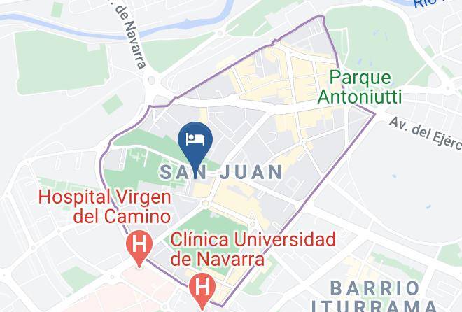 Navarra - Hotel Nh Pamplona Iruna Park Maps
