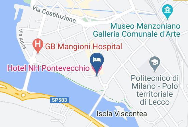 Lecco - Hotel Nh Pontevecchio Maps