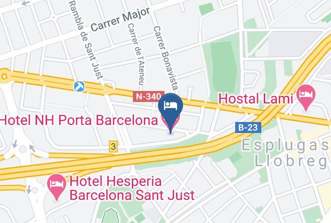 Barcelona - Sercotel Porta Barcelona Maps