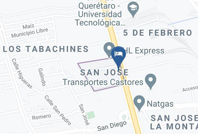Santiago De Queretaro - Hotel Nh Queretaro Maps