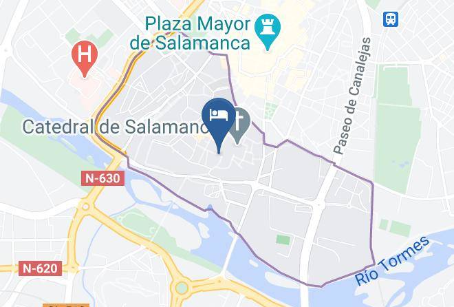 Salamanca - Hotel Nh Salamanca Puerta De La Catedral Maps