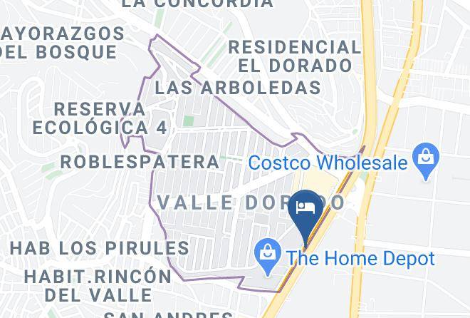Tlalnepantla De Baz - Hotel Nh Mexico City Valle Dorado Maps