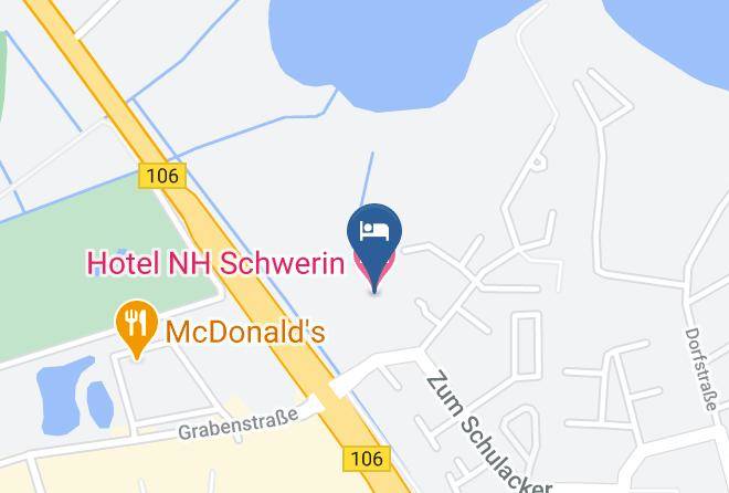 Schwerin - Hotel Nh Schwerin Maps