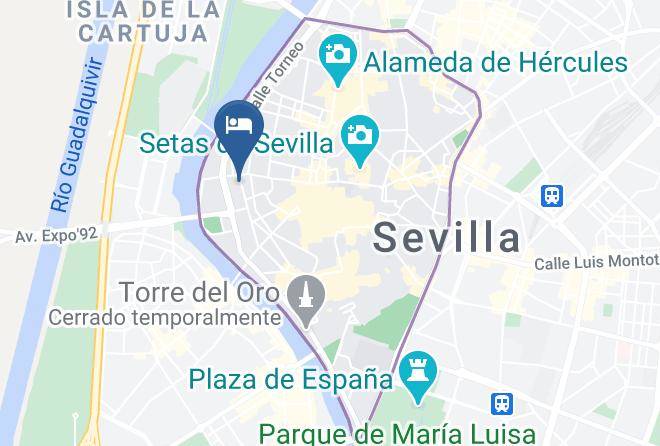 Hotel Nh Sevilla Plaza De Armas Map