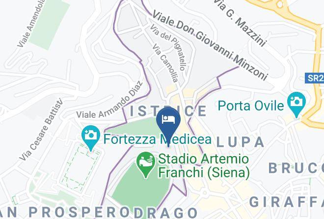 Siena - Hotel Nh Siena Maps