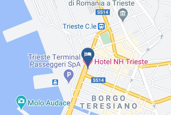 Trieste - Hotel Nh Trieste Maps